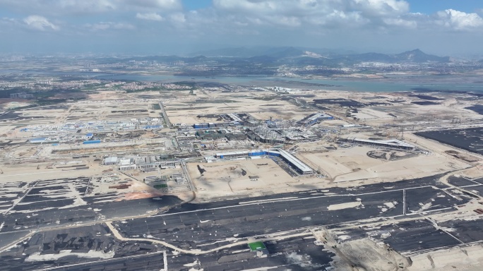 4K厦门新机场厦门翔安机场航站楼最新航拍