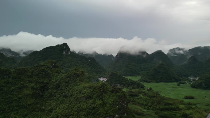 广西山水航拍