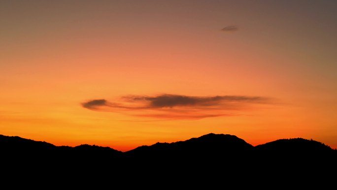 黄昏夕阳  落日余晖