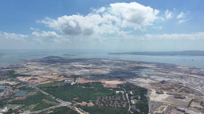 4K厦门新机场厦门翔安机场最新航拍