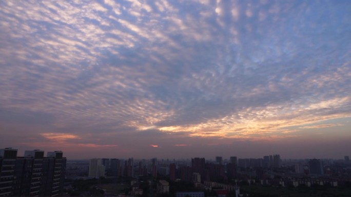 夕阳西下落日夜幕降临黄昏晚霞傍晚落日余晖