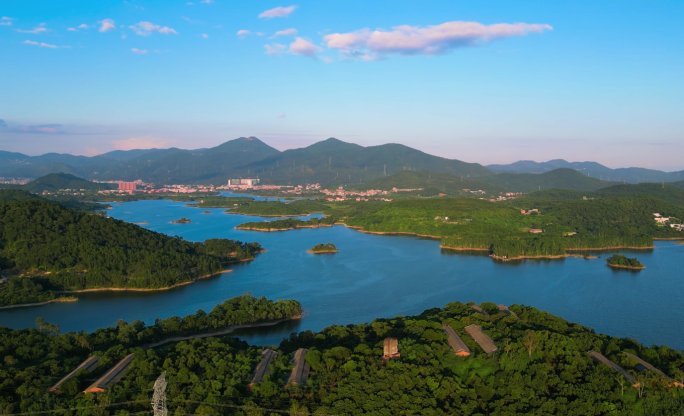 惠女水库 美丽山水 绿水青山