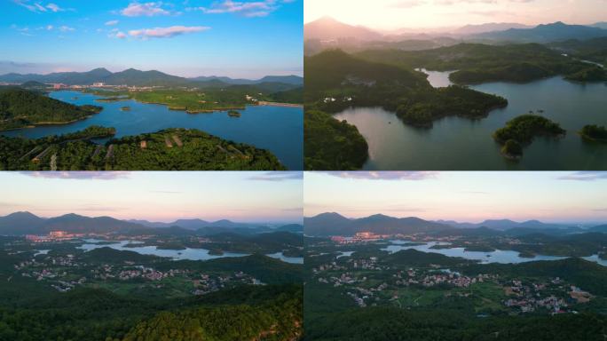 惠女水库 美丽山水 绿水青山