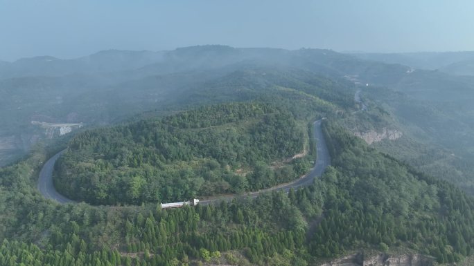 沿黄公路航拍