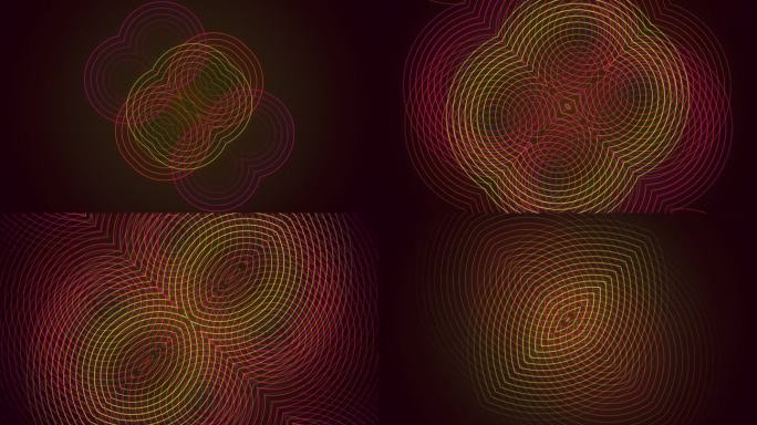 绚丽唯美万花筒视觉特效动态4KAE工程