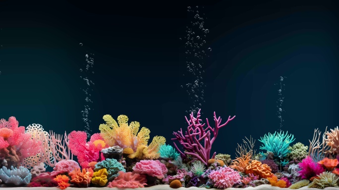 海底珊瑚水泡气泡【10K超宽屏】
