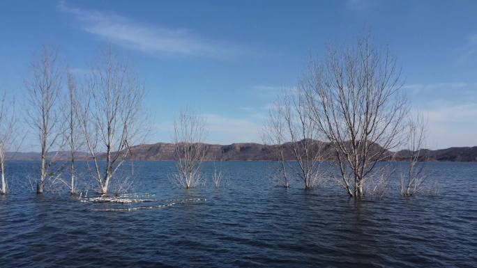 自然风光山川湖泊航拍素材