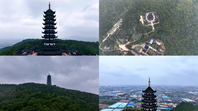 张家港香山景区（清晨穿云）