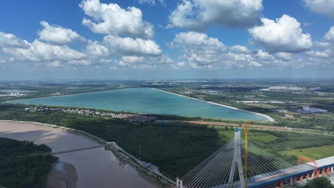 济南黄河大桥复线工程鹊山水库