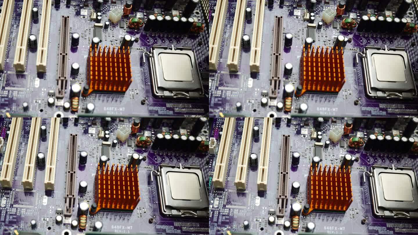 5G计算机主板线路芯片