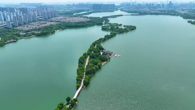 江苏苏州城市地标风景风光素材航拍_102