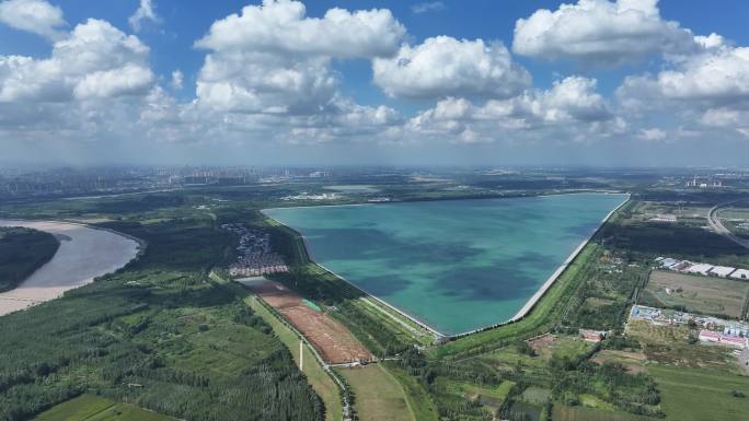 济南黄河大桥复线工程鹊山水库