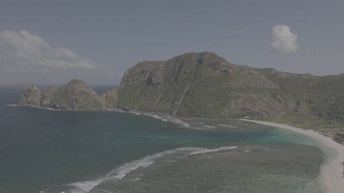 源视频航拍自然海岛户外风光