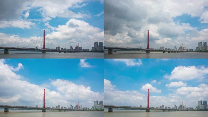 杭州西兴大桥延时摄影