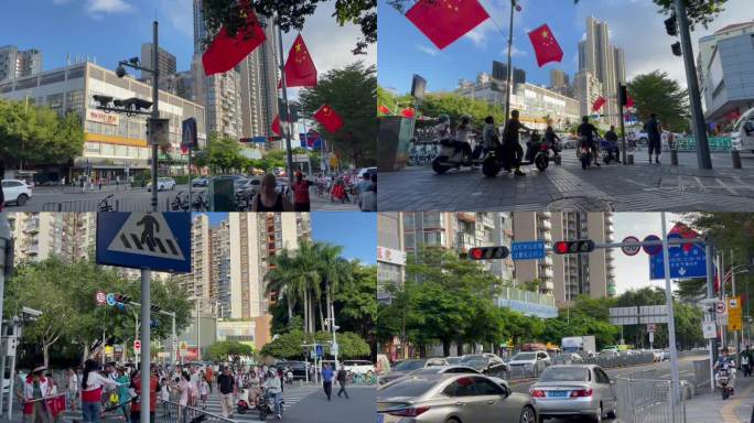 2023国庆深圳街景