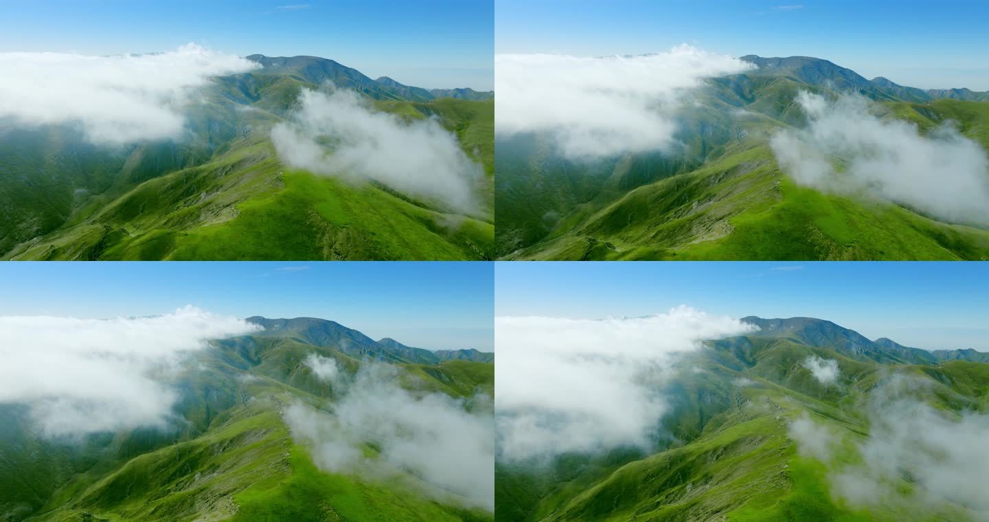 丘陵山脉高原山地航拍