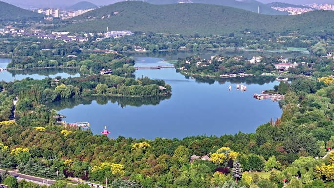 徐州云龙湖附近景区片段