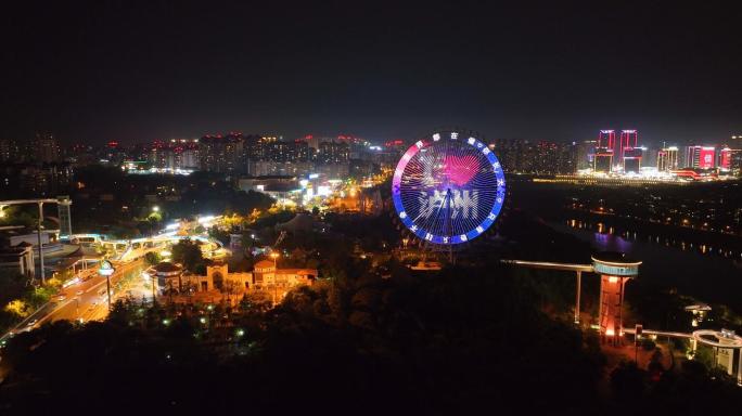 泸州酒城乐园夜景4K