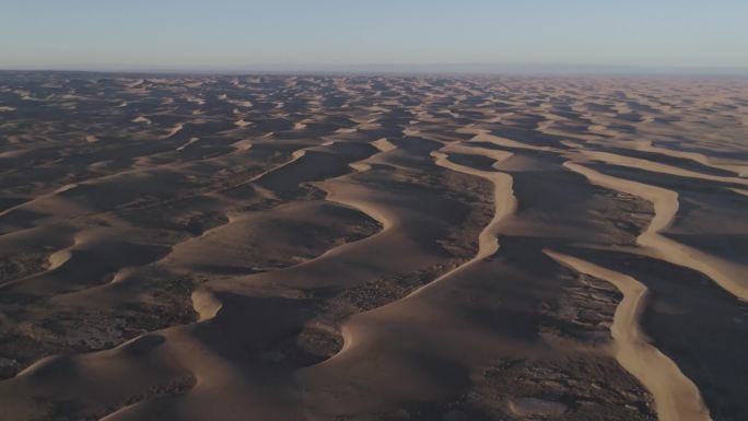 沙漠 生态保护 航拍