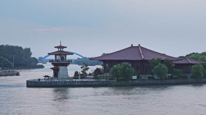 上海浦江之首江景风光