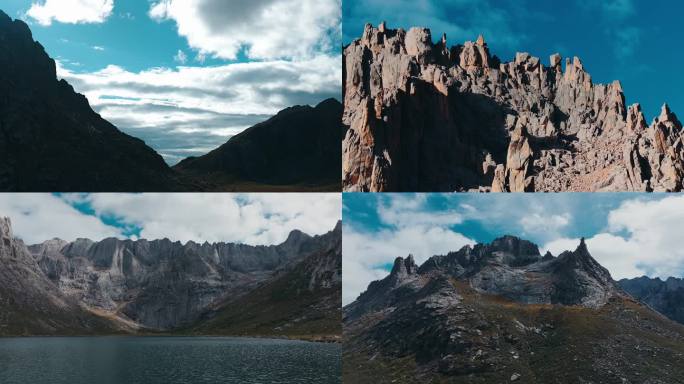 山川湖泊云海延时川西甘南高原风景4K