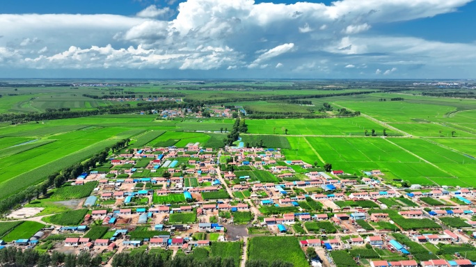 美丽乡村农村风光自然美景