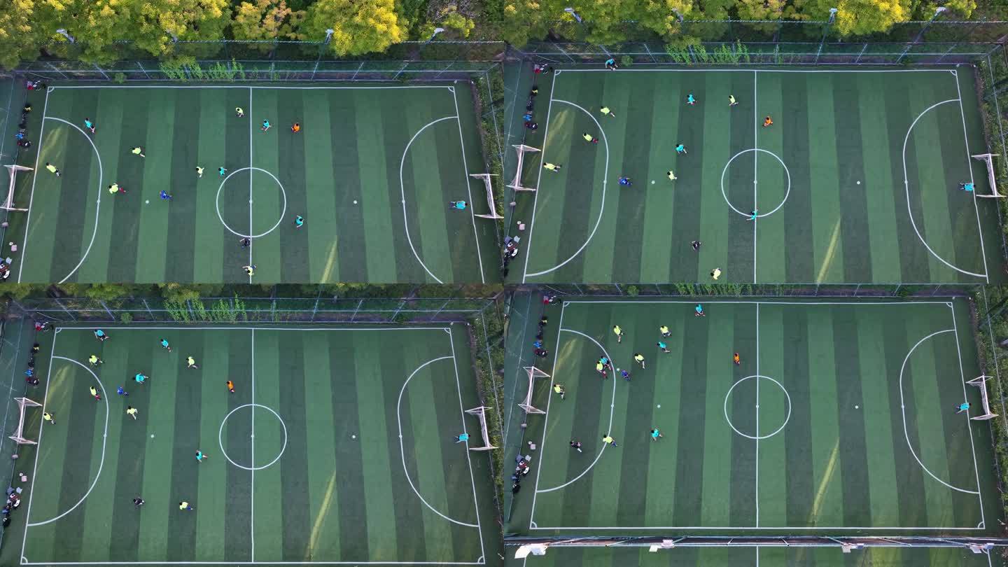 徐州市奥体中心少年青年足球比赛航拍