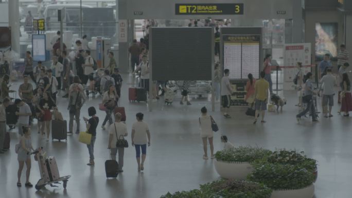 重庆机场航站楼旅客候机楼