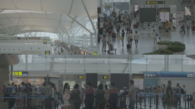 重庆机场航站楼旅客候机楼