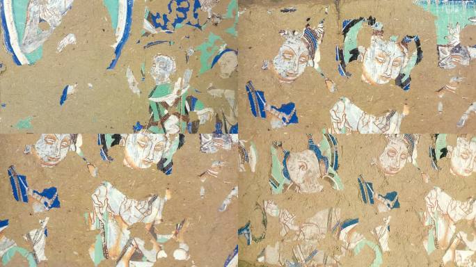 新疆壁画说法图现状