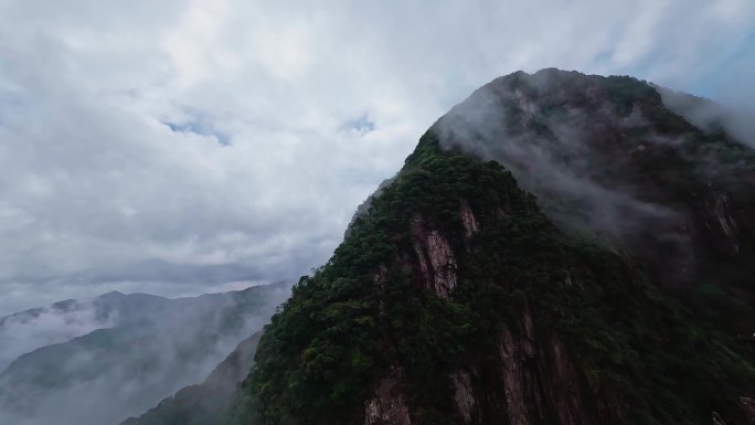 4K 郴州 宜章 莽山 穿越机 航拍云雾