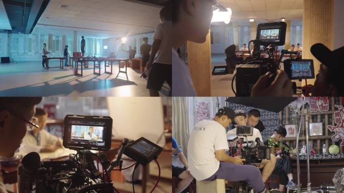 剧组拍摄现场 影视公司 企业宣传片拍摄
