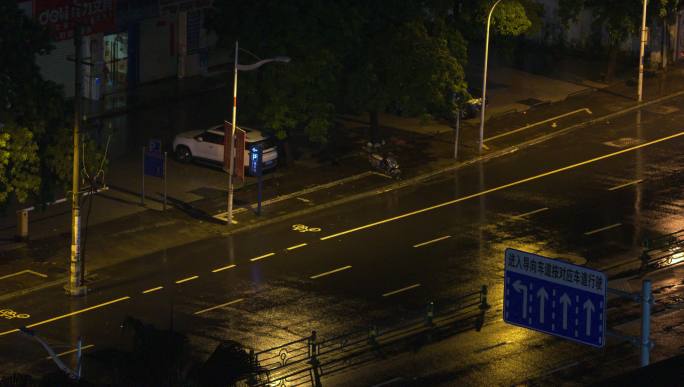 雨夜城市