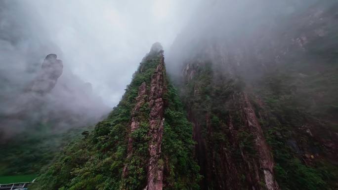 4K 郴州 宜章 莽山 穿越机 航拍云雾