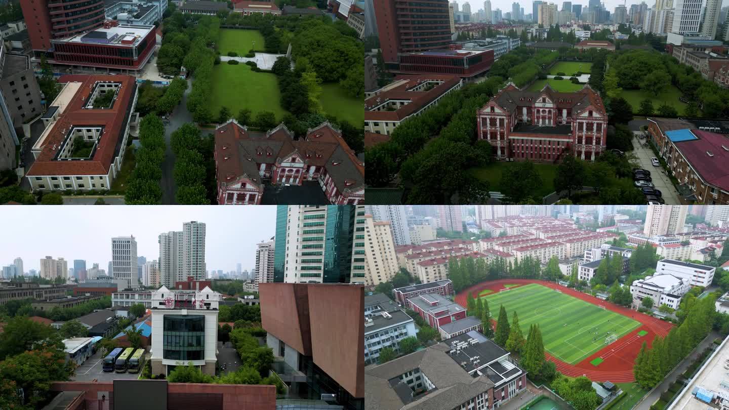 上海交通大学徐汇校区航拍