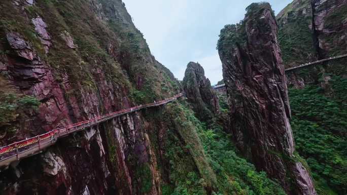 4K 郴州 宜章 莽山 穿越机 航拍云雾