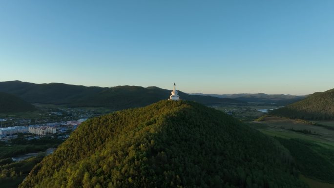 林区初秋景色