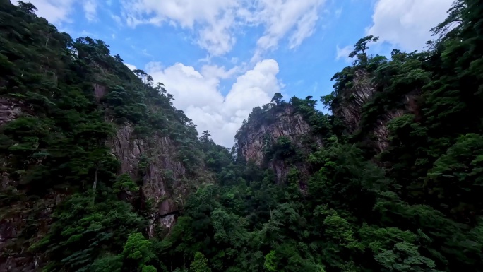 4K 郴州 宜章 莽山 穿越机 航拍云雾