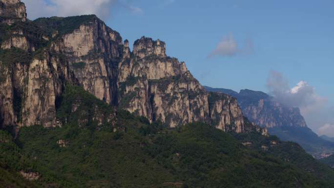 6K林州太行山峡谷雨后