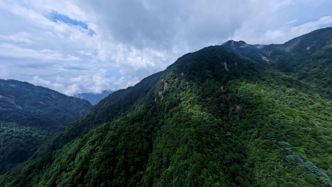 4K 郴州 宜章 莽山 穿越机 航拍云雾