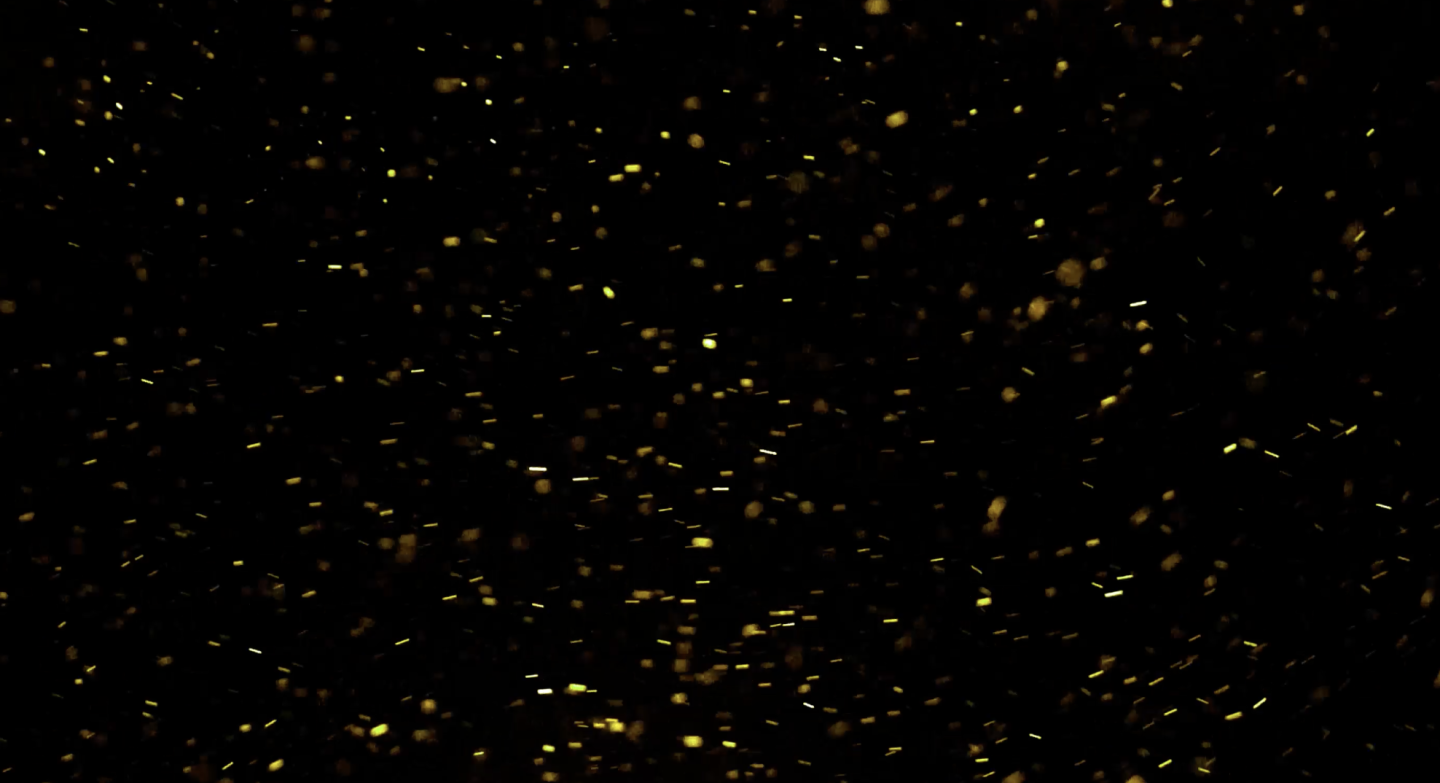 4K粒子 金色粒子 背景