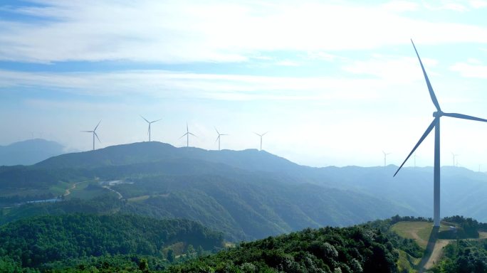 风力发电风景