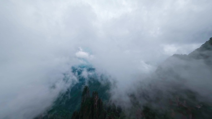 4K 郴州 宜章 莽山 穿越机 航拍云雾