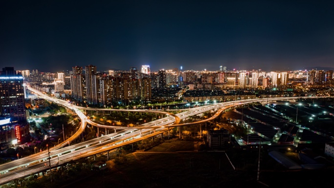 【5K】昆明南西二环明波立交夜景延时