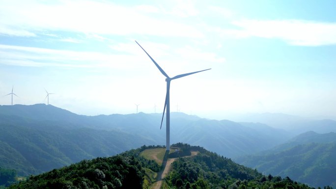 风力发电风景