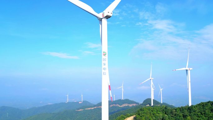 风力发电风景