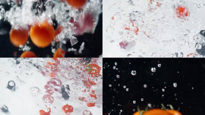 水果 蔬菜 西红柿 创意升格视频素材
