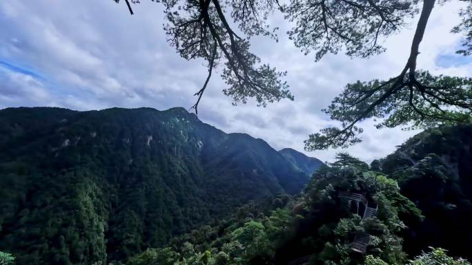 4K 郴州 宜章 莽山 穿越机 航拍云雾