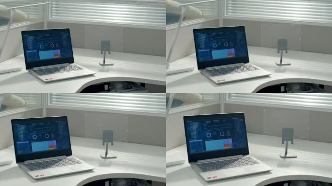 科技办公桌 AR VR全息透明科技