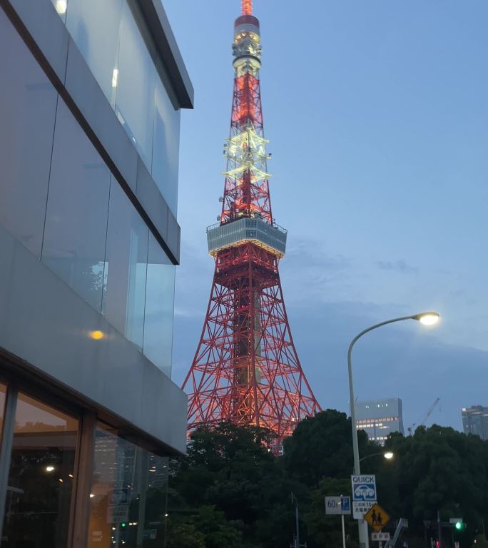 看见日本东京塔